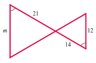Chapter 1.2, Problem 58E, Find the unknown side lengths in each pair of similar triangles. See Example 4. 
