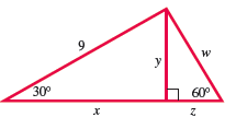 Chapter 2.1, Problem 73E, Find the exact value of the variables in each figure. 