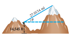 Chapter 2.4, Problem 61E, 
61. Height of Mt. Everest The highest mountain peak in the world is Mt. Everest, located in the 