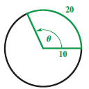 Chapter 3.2, Problem 6E, CONCEPT PREVIEW Find the measure of each central angle (in radians). 