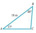 Chapter 7.1, Problem 13E, 
Determine the remaining sides and angles of each triangle ABC. See Example 1 .

13. 
 