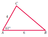 Chapter 7.3, Problem 14E, Solve each triangle. Approximate values to the nearest tenth.
14. 

 