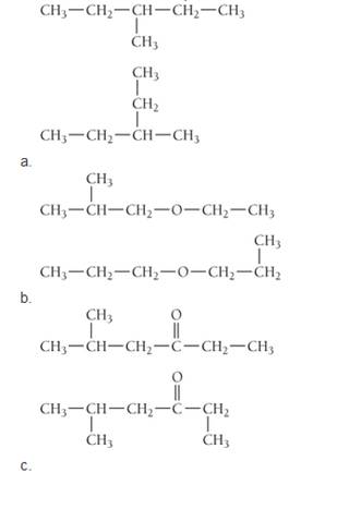 Chapter 21, Problem 94E, Determine whether each pair of structures are isomers or the same molecule drawn in two different 