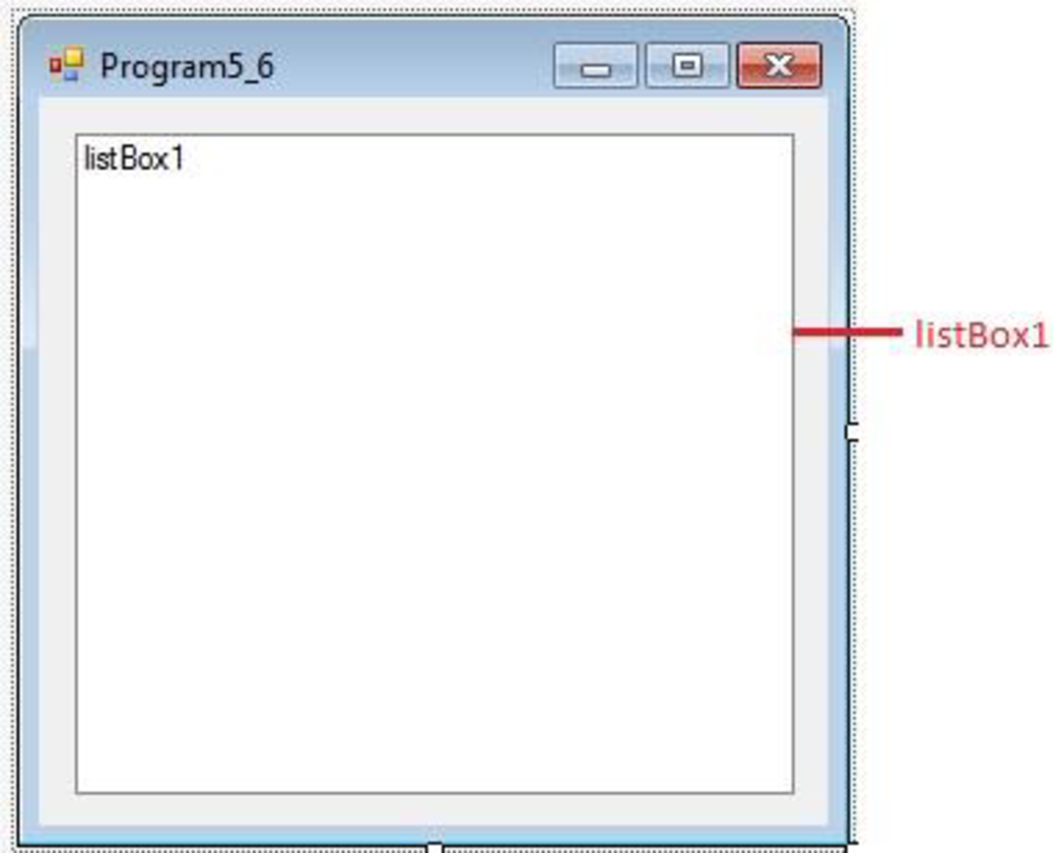 EBK STARTING OUT WITH VISUAL C#, Chapter 5, Problem 6PP 