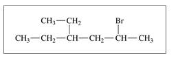 Chapter 11, Problem 11.45AQAP, Give the IUPAC name for each of the following: (11.3) a. b. CH3 CH2 c. d. , example  2
