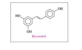 Chapter 12, Problem 12.39UTC, A compound called resveratrol is an antioxidant, found in the skin of grapes. Identify the , example  2