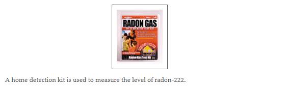 Chapter 6, Problem 12CI, Of much concern to environmentalists is radon-222, which is a radioactive noble gas that can seep 