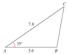 Chapter 6.3, Problem 18E, In Exercises 19—22, solve each triangle. Round each answer to the nearest tenth. 


 