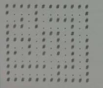 Chapter 7, Problem 7.33RE, (Maze Traversal) The grid of hashes (#) and dots (.) in Fig. 7.27 is a two-dimensional built in 