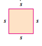 Chapter 1.1, Problem 90ES, Translate to an algebraic expression. The perimeter of a square with side s (perimeter means 