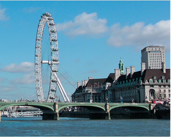 Chapter 11, Problem 23RE, 23.	The London Eye observation wheel is 443 ft tall. Use to approximate how long it would take an 