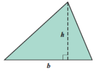 Chapter 2.3, Problem 23ES, In Exercises 13 -52, solve each formula for the indicated letter. A=12bh,forh (Area of a triangle 