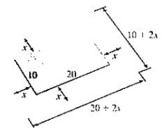 Chapter 1.5, Problem 149E, 149. A pool measuring 10 meters by 20 meters is surrounded by a path of uniform width, as shown in 