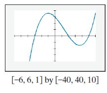 Chapter 3.2, Problem 66E, In Exercises 65-72, complete graphs of polynomial functions whose zeros are integers are shown. a. 