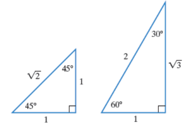 Chapter 5.2, Problem 10E, In Exercises 9-16, use the given triangles to evaluate each expression. If necessary, express the 