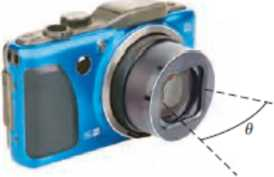 Chapter 5.7, Problem 95E, gives the viewing angle, , in radians, for a camera whose lens is x millimeters wide. Use this 