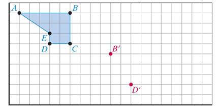 Chapter 11, Problem 33E, In Fig.11-64, B is the image of B and D is the image of D under a glide reflection. a. Find the axis 