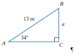 Chapter 4.3, Problem 32PE, In Exercises 49-54, find the measure of the side of the right triangle whose length is designated by 