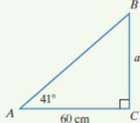 Chapter 4.4, Problem 13MCCP, In Exercises 13-14. find the measure of the side of the right triangle whose length is designated by 