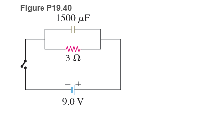 Chapter 19, Problem 40P, You close the switch in the circuit in Figure P19.40 and wait until the currents stop changing. (a) 