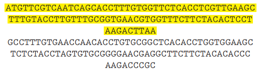 Chapter 15, Problem 28P, The highlighted sequence shown below is the one originally used to produce the B chain of human 