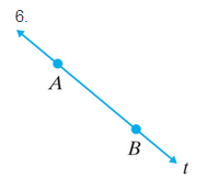 Chapter 6.1, Problem 6ES, Identify each figure as a line, a ray, a line segment, or an angle. Then name the figure using the 
