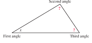 Chapter 1.3, Problem 4ES, Angles of a Triangle. The second angle of a triangle is three times as large as the first. The 