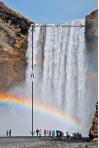 Chapter 3.7, Problem 53ES, Waterfalls. In order for a waterfall to be classified as a classical waterfall, its height must be 