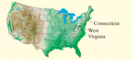 Chapter 7.4, Problem 16E, Two states, West Virginia and Connecticut, decreased in population from 2014 to 2016. Their 