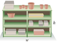 Chapter 3.3, Problem 38ES, Storage Shelves Carlotta plans to build storage shelves as shown. She has only 45 feet of lumber for 