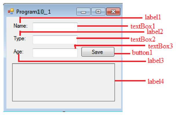 Starting Out With Visual C# (5th Edition), Chapter 10, Problem 1PP 