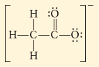 Chapter 9, Problem 12SAQ, Q12. A Lewis structure for the acetate ion is shown here: Which structure is the best resonance , example  1