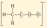 Chapter 9, Problem 12SAQ, Q12. A Lewis structure for the acetate ion is shown here: Which structure is the best resonance , example  2