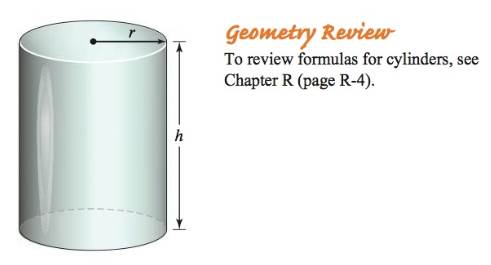 Chapter 4.7, Problem 80E, Minimizing Surface Area An aluminum can is being designed to hold a volume of 100  cubic 