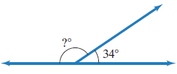 Chapter 10.1, Problem 13E, In Exercises 11-14, find the measure of the angle in which a question mark with a degree symbol 