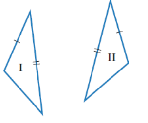 Chapter 10.2, Problem 32E, In Exercises 27-36, determine whether Δ I and Δ I are congruent. If the triangles are congruent, 