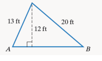 Chapter 10.2, Problem 61E, 61. What is the length of  in the accompanying figure?

 