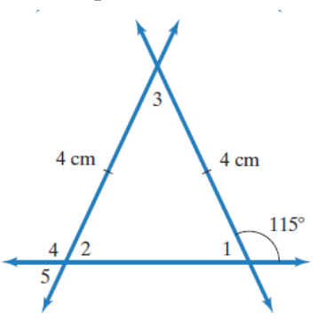 Chapter 10.2, Problem 8E, We have seen that isosceles triangles have two sides of equal length. The angles opposite these 