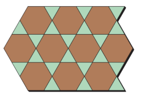 Chapter 10.3, Problem 35E, In Exercises 33-36, tessellations formed by two or more regular polygons are shown. a. Name the 