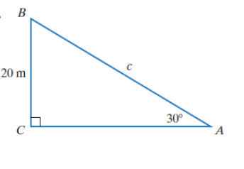 Chapter 10.6, Problem 17E, In Exercises 9-18, find the measure of the side of the right triangle whose length is designated by 