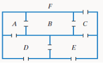 Chapter 14.1, Problem 16E, In Exercises 15-18, draw a graph that models (he connecting relationships in each floor plan. Use 