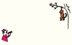 Chapter 10, Problem 50RCQ, A park ranger shoots a monkey hanging from a branch of a tree with a tranquilizing dart. The ranger 