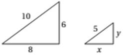 Chapter 10.B, Problem 66E, Analyzing Similar Triangles. Determine the lengths of the unknown sides in the following pairs of , example  1