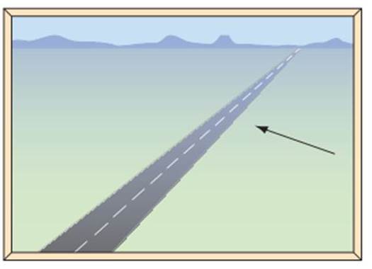 Chapter 11.B, Problem 20E, Two Vanishing Points. Figure 11.35 shows a road receding into the distance. In the direction of the 