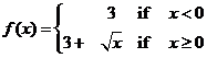 Chapter 2.2, Problem 46E, 

Make a table listing ordered pairs for each function. Then sketch the graph and state the domain 