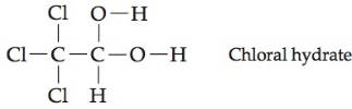 Chapter 7, Problem 7.100CP, Write an electron-dot structure for chloral hydrate, also known in old detective novels as “knockout 