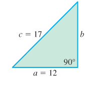 Chapter 10, Problem 13T, 13.	Find the exact length of side b in the figure shown at the right.



 