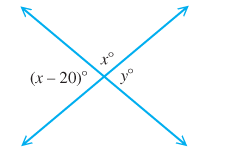 Chapter 7.7, Problem 14E, Find the measures of the angles marked x and y. Remember that (1) the sum of the measures of the 