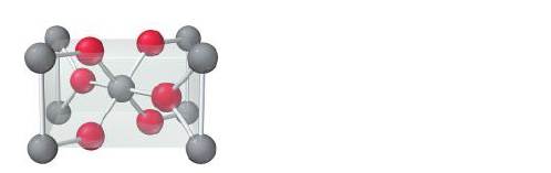 Chapter 11, Problem 63E, An oxide of titanium crystallizes with the unit cell shown here (titanium = gray; oxygen = red). 