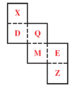 Chapter 1.3, Problem 71E, 71. Geometry Puzzle When the diagram shown is folded to form a cube, what letter is opposite the 